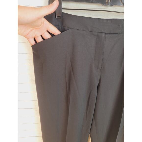 LAFAYETTE 148 NY IRVING TROUSER PANTS IN BLACK, SZ 10 - Picture 3 of 16